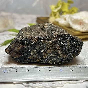 ⭐︎高品質　ブルーアンバー　7ミリ ブルーアンバー 7mm玉 ブレスレット ストレート 腕輪 琥珀の通販